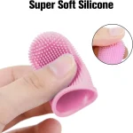 Dog Super Soft  pet Finger Toothbrush Teeth Cleaning Breath Care Nontoxic Silicone Tooth Brush Cat dog toothbrush pet products 2
