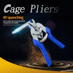 High Quality Poultry Cage Pliers Installation Clamp 600M Nails Animal wire Cages Repair Chicken Rabbit Cage Tools Tie Cage Clamp 3