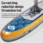 Remote Control Speedboat 2.4G RC Sailing Boat Dazzling Swing Kayak Paddle Racing Boat Competitive Steering Model Birthday Gift 5