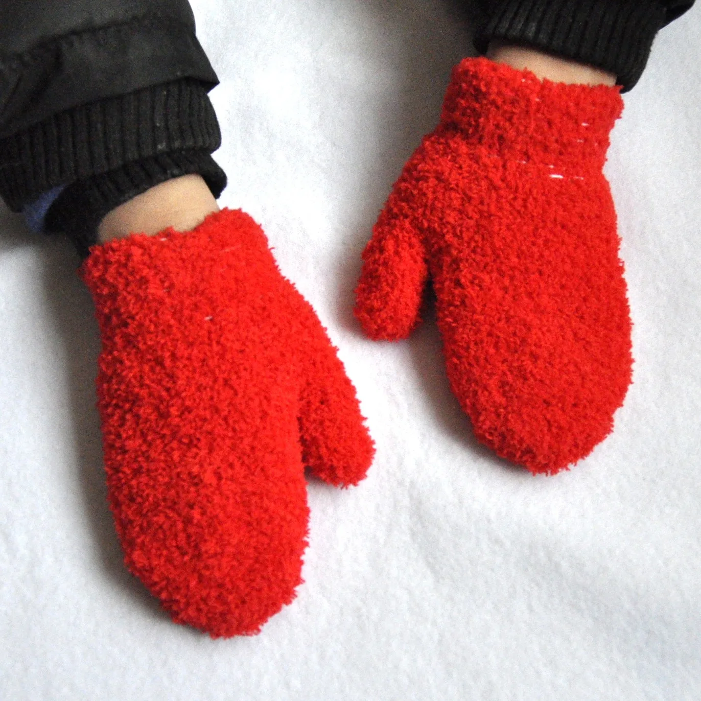 1-4years Kids Winter Warm Knitted Mittens Baby Girls Baby Boys Velvet Thick Gloves Dropshipping KF197 1-4years Kids Winter Warm Knitted Mittens Baby Girls Baby Boys Velvet Thick Gloves Dropshipping KF197