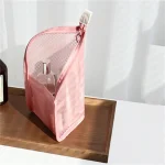 Women EVA mesh Cosmetic Bag Travel Storage Makeup Bag Organizer Female Make Up Pouch Portable Small Large Toiletry Beauty Case 5