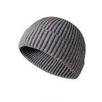 Winter Knittted Cap  Solid Color Hip Hop Cap Unisex Skullies & Beanies 5