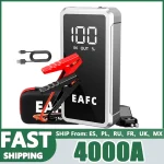 EAFC 4000/2000/1000A Car Jump Starter Power Bank 12V Portable Emergency Start-up Charger forCars Booster Battery Starting Device