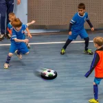 LED Hover Soccer Ball Air Power Training Ball Playing Football Indoor Outdoor Game  Sport Toys  Birthday Gifts for Kids Soccer 5