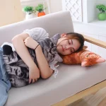 1pc 40cm Simulation Plush Cat Pillows Soft Stuffed Animals Cushion Sofa Decor Cartoon Plush Toys for Children Kids Gift 4