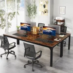 Tribesigns 78.7 Inches Extra Long Computer Desk 2 Person Desk, Double Long Desk, Workstaion for Home Office 5