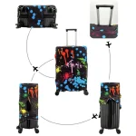 Luggage Cover Suitcase Cover Protector Suitcase For 18-32 Inch Luggage Boot Washable Prevent Scratches Travel Accessories 6