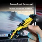 2025 New Rc Car 1:64 Scale Mini Alloy Model Adjustable Lighting Formula High-Speed Racing Remote Control Car Toy For Children 5