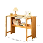 Folding Desk Computer Table Desk Student Household Small Desktop Bedroom Bedside Writing Workbench 6