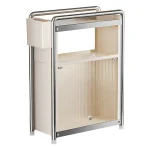 Narrow Pullout Multi Tier Spice Rack Drawer Organizer Kitchen Island Cart Space Saving Salt Pepper Jar Storage Tea Trolley 5