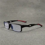 5 Pairs of New Unisex Sports Casual Fashionable Retro Square Frame Reading Glasses 3
