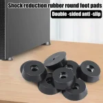8/80Pcs Rubber Pads Floor Protectors Non-slip Cutting Board Furniture Bumper Gasket Table Chair Leg Cover Furniture Hardware Mat 4