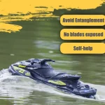 UDI023 RC Speedboat 2.4G Jet Spray RC Boat Remote Control Ship Waterproof Self-Righting LED Lights RTR High-Speed Models Toys 2