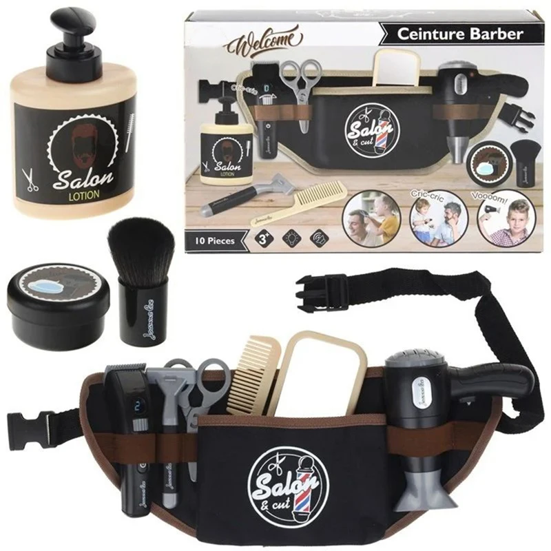 Kids Hair Styling Toys Pretend Hair Salon Shaving Set Fashion Makeup Set Toy For Birthday Party Dress up Game Gift Kids Hair Styling Toys Pretend Hair Salon Shaving Set Fashion Makeup Set Toy For Birthday Party Dress up Game Gift