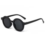 Children's sunglasses, inset style  round frame, 1-7 year old baby sunglasses, sun shading, sun protection 4