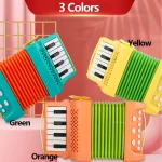 Accordion Toy for Kids Musical Indoor and Outdoor Playing Musical Instrument Educational Toys Gifts for Toddlers Boys Girls 4