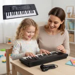 37 Keys Kids Electronic Piano with Microphone Educational Toys Musical Instrument for Kids Toddlers Boys Girls Birthday Gift 3