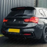 For BMW F20 F21 116i 118i 120i M135i M140i 2011-2019 Rear Roof Spoiler Cap Rear Trunk Roof Lip Spoiler Wing Car Rear Lip Covers 3