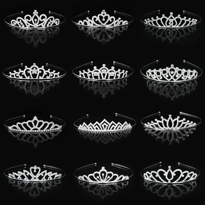Beautiful Cute Kid Princess Tiaras and Crowns Crystal Headband Bridal Crown Wedding Party Hair Accessories Girls Fashion Jewelry Beautiful Cute Kid Princess Tiaras and Crowns Crystal Headband Bridal Crown Wedding Party Hair Accessories Girls Fashion Jewelry