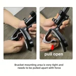 360 Degree Rotation Car Phone Holder Universal Dashboard Clip Mount Portable Adjustable GPS Navigation Bracket Horizontal Vertic 4