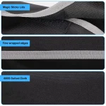 Car Trunk Organizer Backseat Storage Bag High Capacity Multi-use Oxford Car Seat Back Organizers Automobile Interior 4