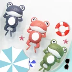1PCS New Cute Baby Bath Toys For Children New Baby Bath Swimming Bath Toy Cute Frogs Clockwork Bath Toy infantil 2