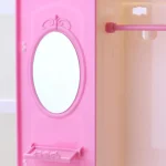 Family Wardrobe Play Doll Accessories Fashion Mini Accessories Wardrobe For Kids Creative Dream House Furniture Girl Gift Toys 5