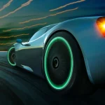 1-20PCS Luminous Car Tire Valve Cap Fluorescent Night Glowing Decor Motorcycle Bike Wheel Nozzle Dustproof Tyre Valve Stem Caps 3