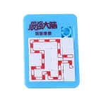 6PCS Random Number Puzzle Plastic Moving Sliding Early Education Animal Children's Jigsaw Puzzle Toy School Kindergarten Gift 6