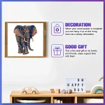 Unique Elephant Wooden Puzzle, Adult Stress Relief Toys, Irregular Animal Shapes, Holiday Birthday Gift 3