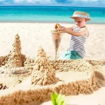 Kids Beach Sand Funnel Toy Outdoor Sand Play Tool Sand Hopper for Family Sandpit Games 3