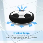 Hover Soccer Ball Toys for Children Electric Floating Football with LED Light Music Soccer Ball Outdoor Game Sport Toys for Kids 5