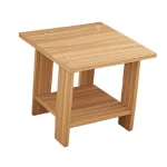 Simple Bedside Table Wooden Double Layers Solid Wood Nightstands Night Table For Table Sofa Side Table Home Furniture 6
