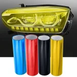 Car Light Headlight Taillight Tint Vinyl Film Headlight Foil Sticker Premium Quality Film on Headlights Car Accessories 4