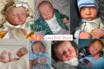 46CM Reborn Baby Doll Levi Mixed Silicone Vinyl Or Cloth Doll Finished 3D Painted Skin Veins Art Collection Doll Gift For Girls 2