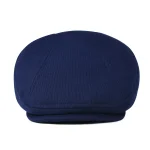 Jangoul Adjustable Beret for Male Summer Spring Newsboy Caps Classic Retro Flat Cap Vintage Brand New Cotton Ivy Hat 4