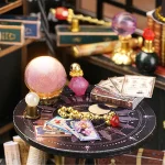Magic Wooden Doll House Mini Kit DIY Handmade Assembly Model Building Room Bedroom Decoration 3D Puzzle Girl Toy Birthday Gifts 3