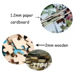 108/200/300/500/1000 Pieces Personal Custom Puzzles Handmade Hobbies Unique Gifts Wooden/paper Puzzles Family Game Toys 4