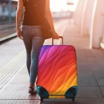 Luggage Cover Suitcase Cover Protector Suitcase For 18-32 Inch Luggage Boot Washable Prevent Scratches Travel Accessories 3