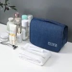 Oxford Fabric Men Business Portable Storage Bag Toiletries Organizer Women Cosmetic Bag Waterproof Hanging Travel Wash Pouch 4