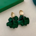 Bohemian Colorful Flower Earrings For Women Fashion Petal Pendant Earrings Party Drop Earrrings Jewelry Accessories Bijoux K1 4