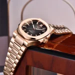 2025 New PAGANI DESIGN Rose Gold Men's Watches Luxury Automatic Watch For Men Mechanical Wristwatch Waterproof AR Sapphire Clock 5