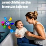 1pc Spinning Bath Toy Windmill, Fun Bathtime Sensory Play for Baby Boys & Girls, Ideal Birthday Christmas Gift 6