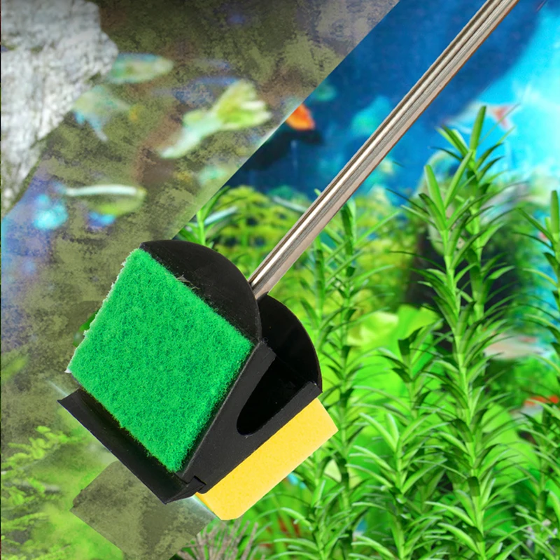 Aquarium Fish Tank Glass Plant Cleaning Brushes Floating Clean Window Algae Scraper Sponge Accessories Tools High Quality Aquarium Fish Tank Glass Plant Cleaning Brushes Floating Clean Window Algae Scraper Sponge Accessories Tools High Quality