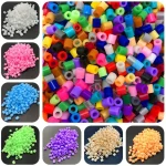 1000pcs/pack 5MM Fuse Beads REFILL PACK DIY Handmade Accessories for Kids DIY Intelligence Educational Toys Craft Puzzles