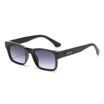 Light Luxury Square Sunglasses Minimalist Design Elegant Unisex Uv400 Protection Sun Glasses 9017 4