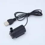 Super Quiet DC 5V USB Brushless Motor Pump Portable Submersible Water Pump Hydroponic Fish Tank Circulating Water Craft Fountain 2