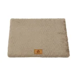 3D Foam Pet Bed With Removable Washable Faux Fur Cover Orthopedic Waterproof Dog Bed For Crate Anti-Slip Bottom Dog Bed 6