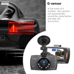 XUSHIDZ 1080P Dash Camera Car Camera Night Vision Vehicle Video Recorder Dashcam DVR Loop Recording Q02 High Cost- Effective 2
