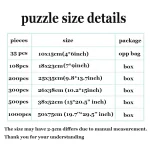 108/200/300/500/1000 Pieces Personal Custom Puzzles Handmade Hobbies Unique Gifts Wooden/paper Puzzles Family Game Toys 2